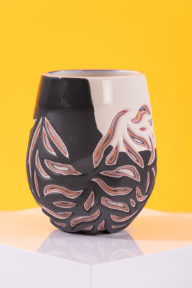 Red Butt Carved